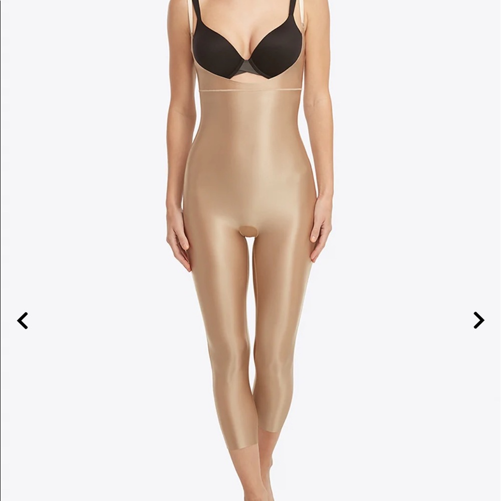 Spanx Suit Your Fancy Open-Bust Catsuit